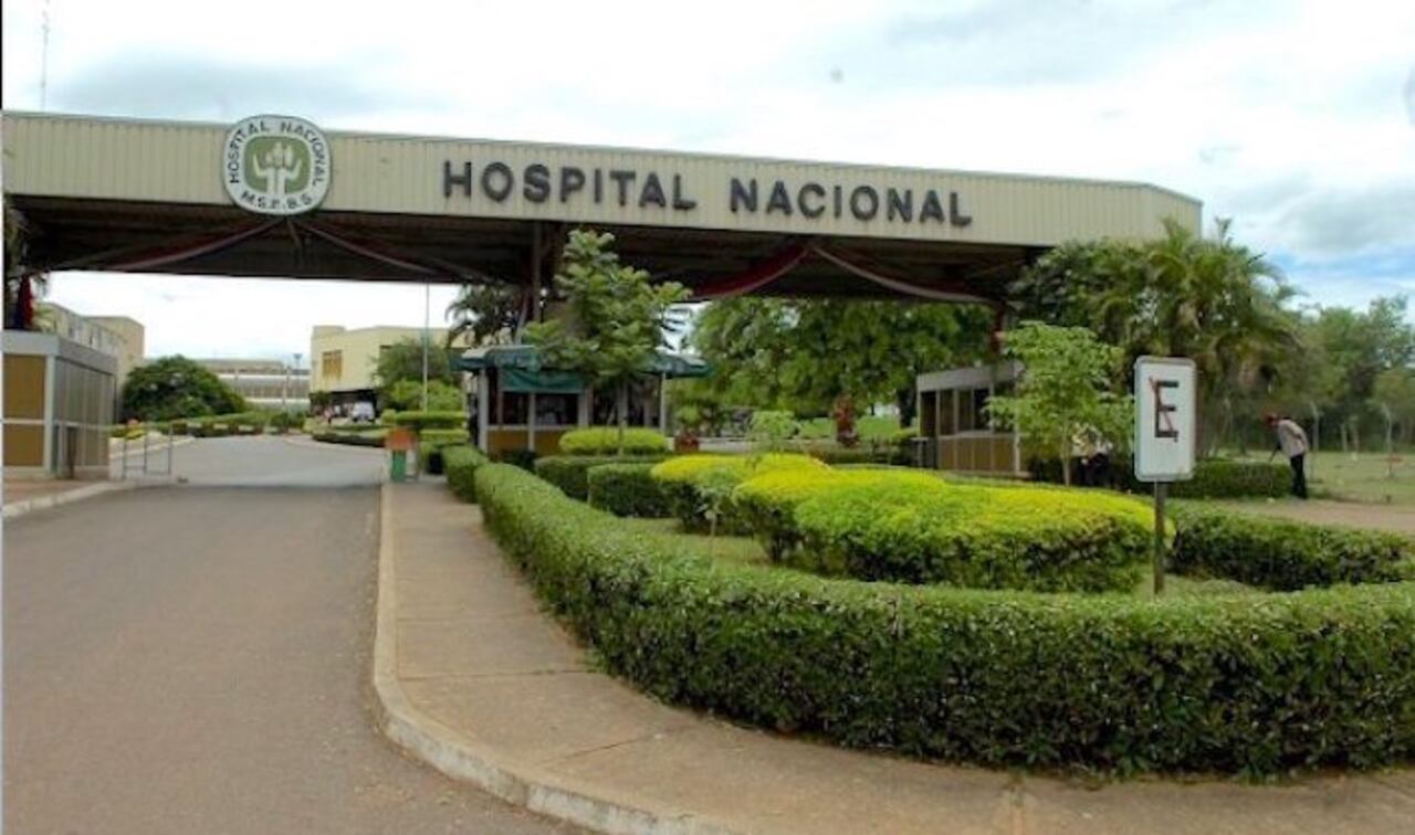 INTERNADA. La niña estaba internada en el Hospital de Itauguá desde el 27 de febrero.