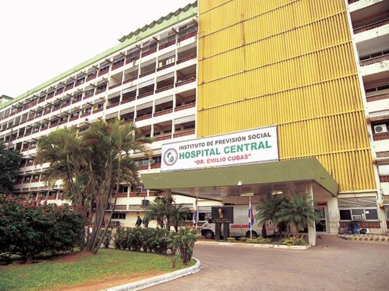 Fue intervenida en el IPS Central.