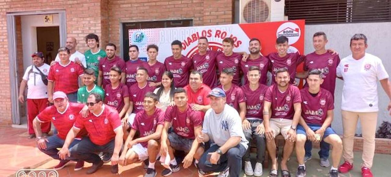 Gran parte del plantel del General Garay.