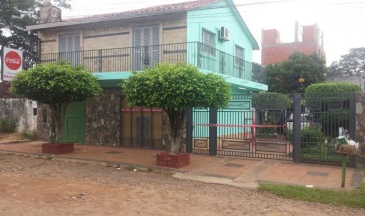 CASA. El sitio donde ocurrió la tragedia familiar.