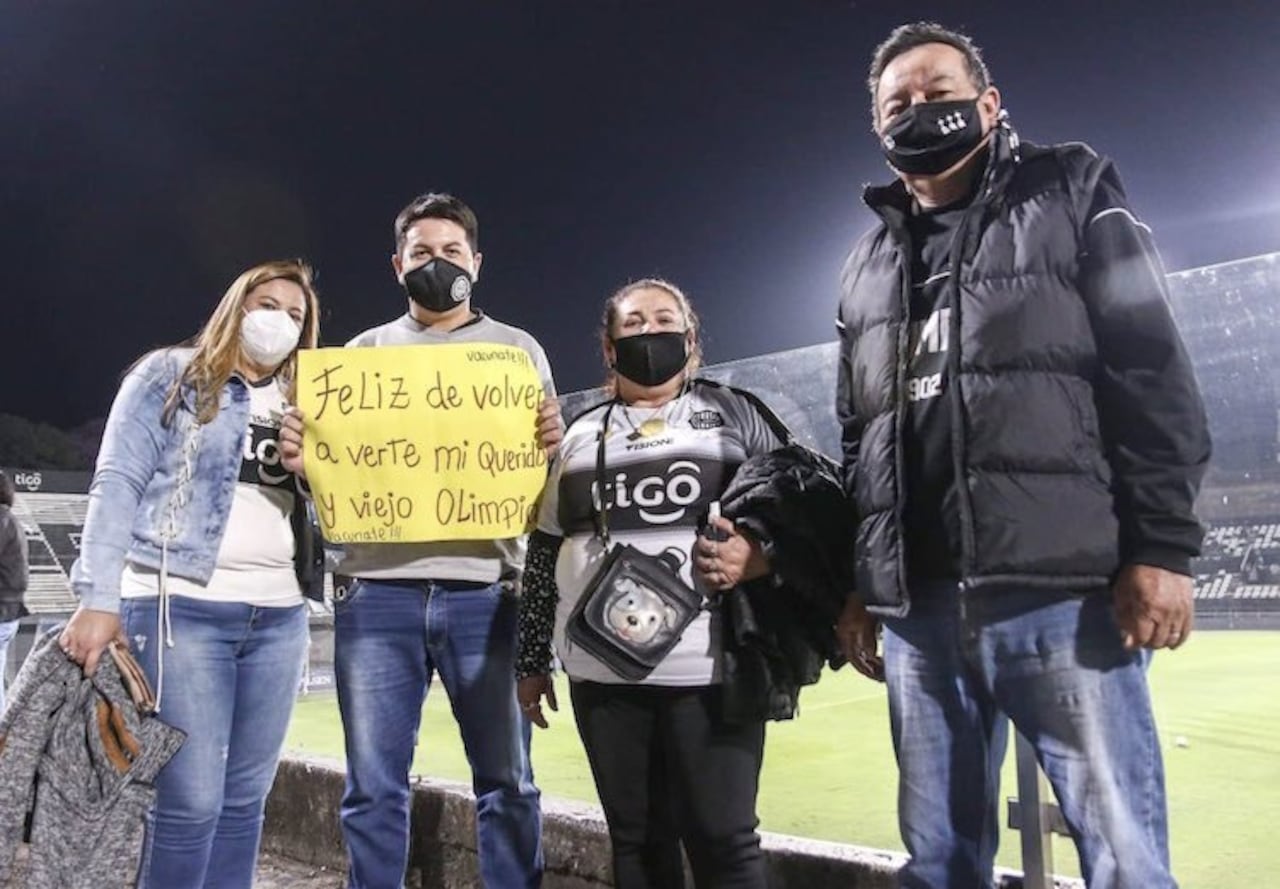 Los hinchas de la “O” volvieron a Para Uno, pero se fueron cabizbajos.