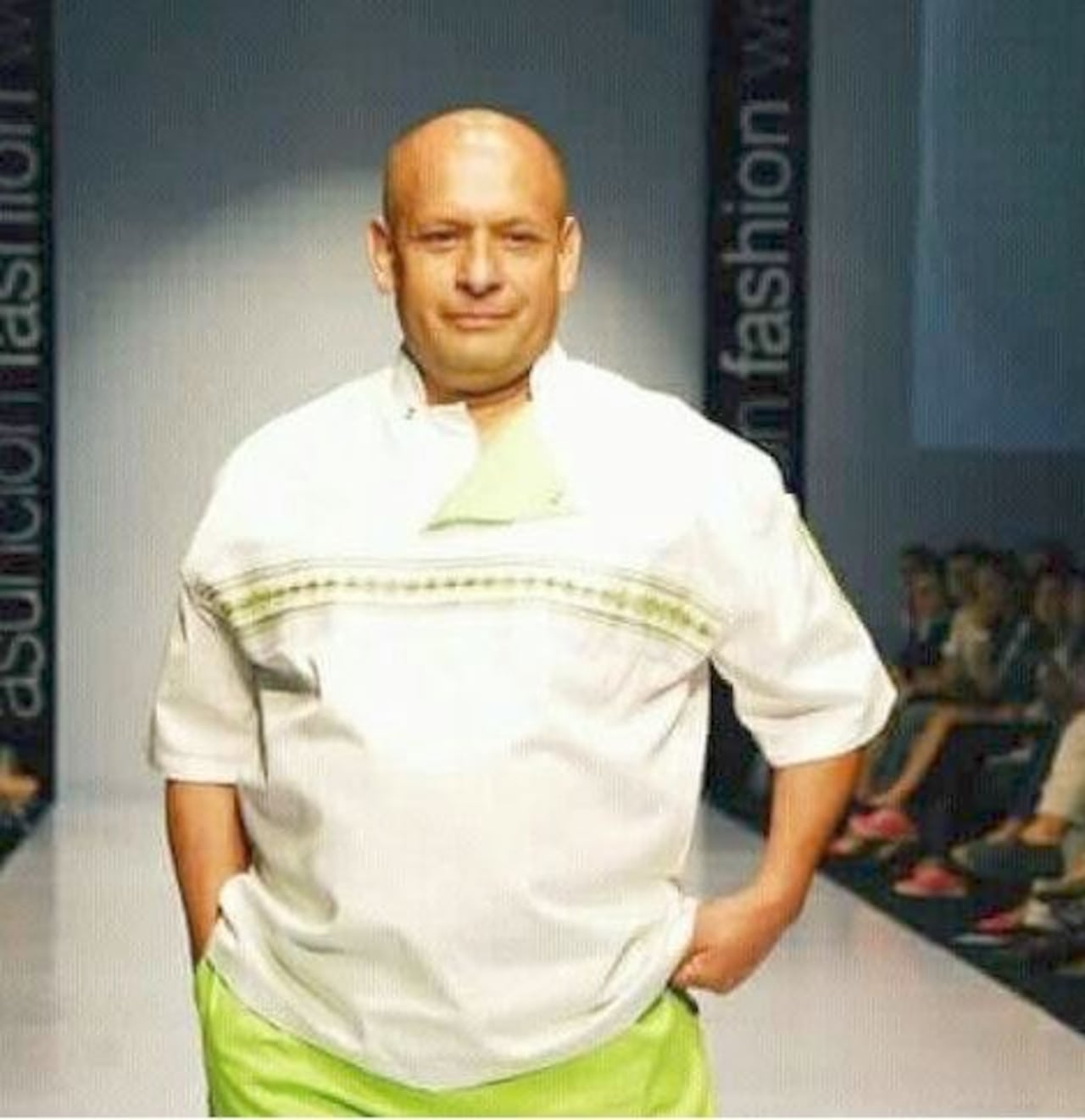 El chef hace unos meses atrás. “Llegué a pesar 110 kilos”, contó Julio.