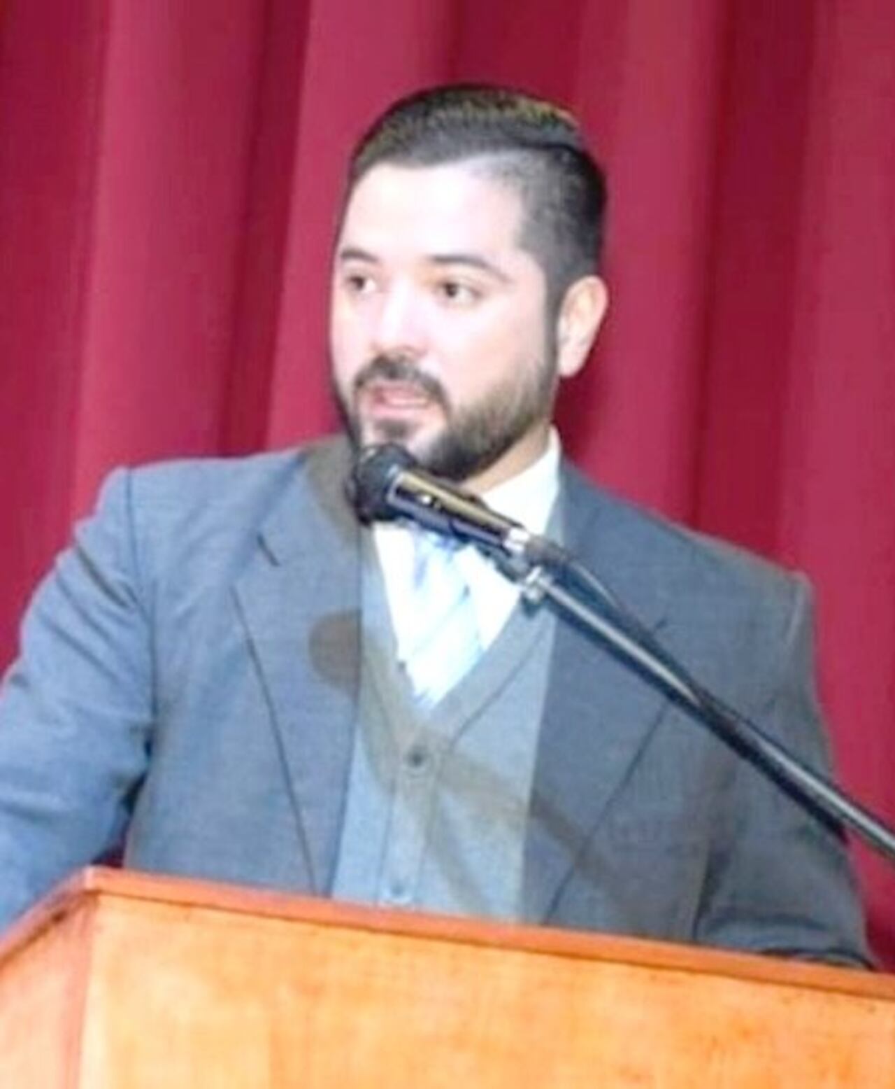 Director de Tránsito de San Lorenzo, Aldo Ricardo Ovelar. GENTILEZA