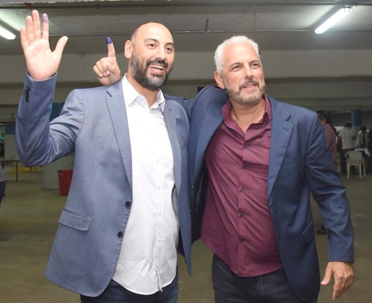 Los hermanos Raúl y Juan José Zapag. Siempre se dijo que el “verdadero” presidente es JJ.