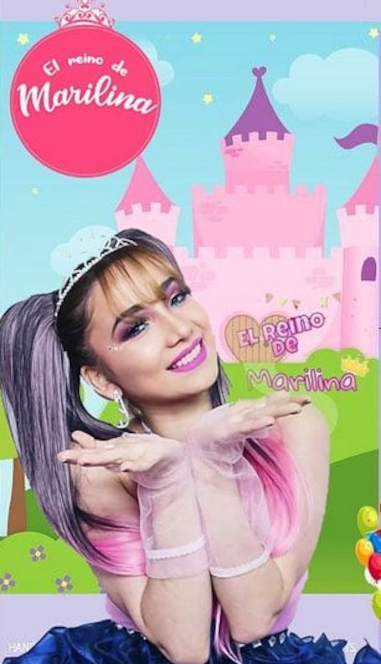 El show infantil de Marilina se convirtió en éxito desde que inició.