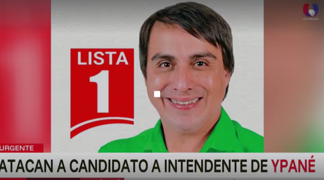Gerardo Fariña, candidato a intendente de Ypané.