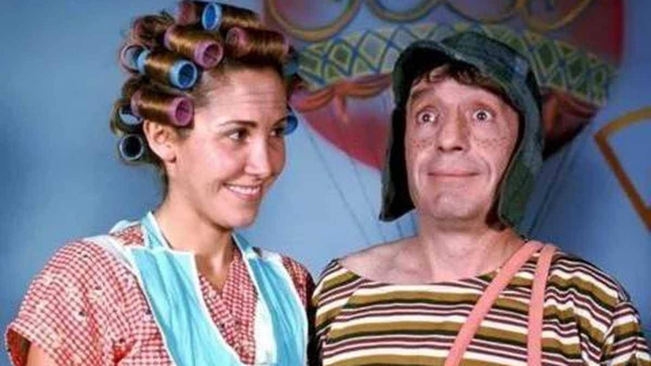 La actriz en su papel de "Doña Florinda" junto a Gómez Bolaños (Foto: semana.com)