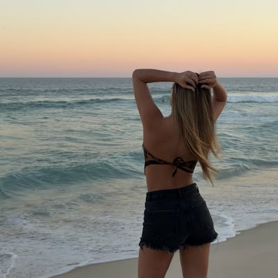 Mirá la cocinerita que se dejó ver destapada