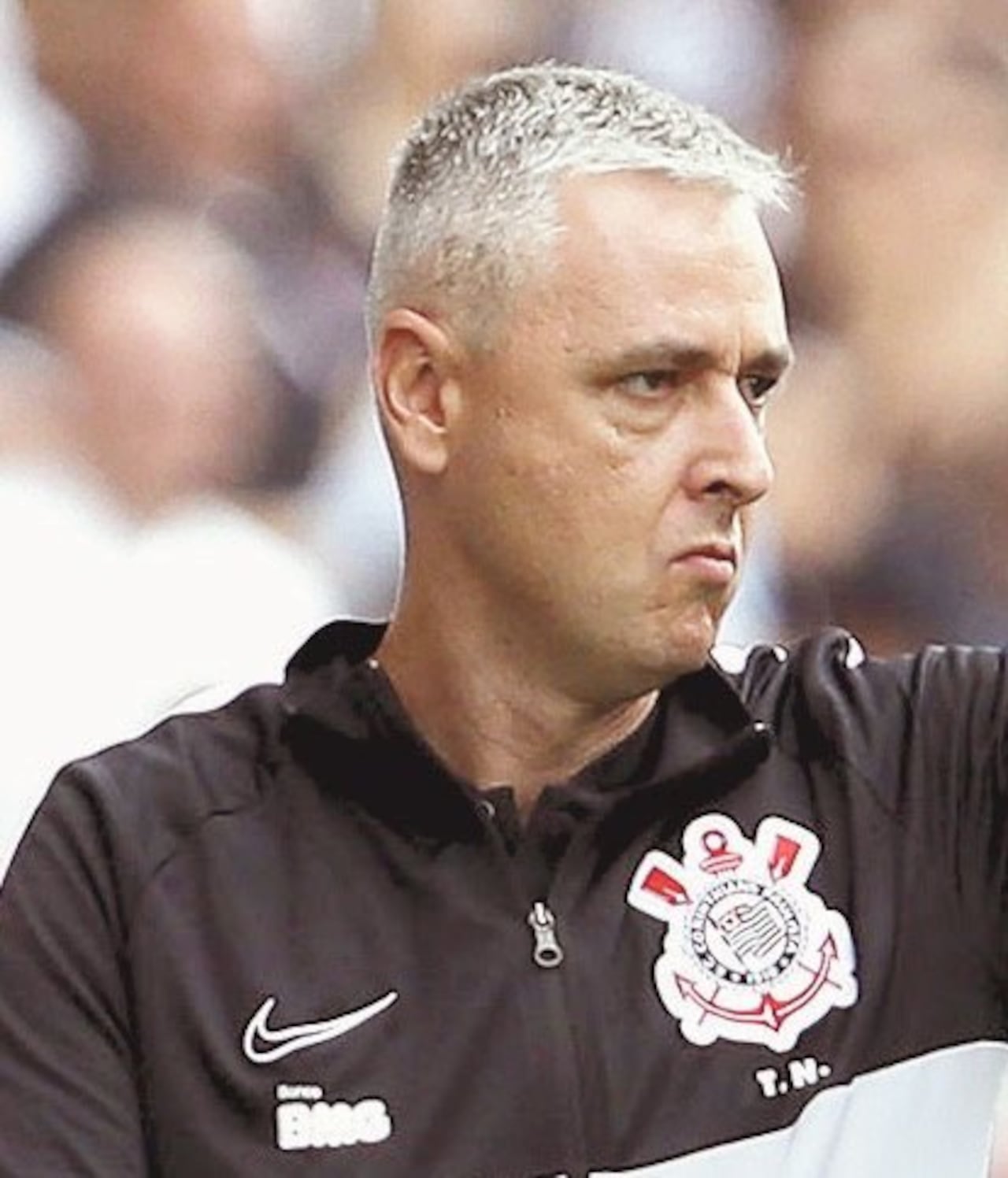 Tiago Nunes, DT del Corinthians. GENTILEZA