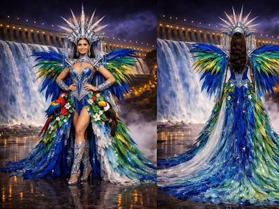 ¡No puede seeer! Robaron parte del traje de nuestra Miss Teen Universo