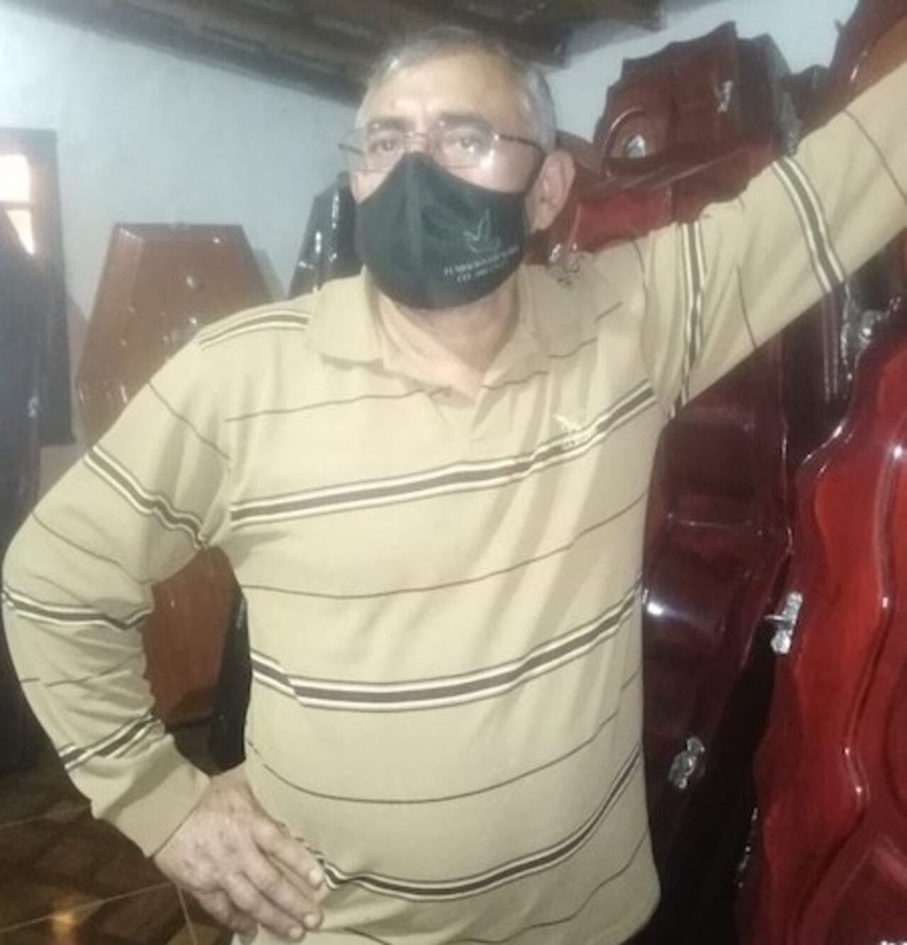 Don Florentín cuenta que hace todo lo posible para ayudar cuando la gente no tiene la plata.