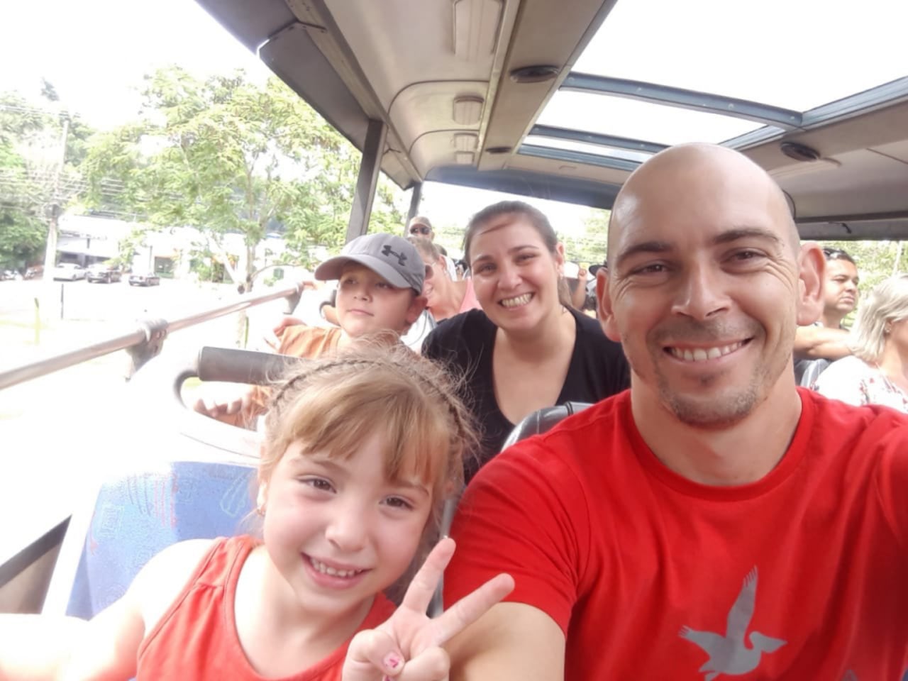 La familia de Hinterleitner.