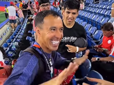 La reacción de ñande peloteros cuando se encontraron con el paraguayo más “tranquiiiilo”