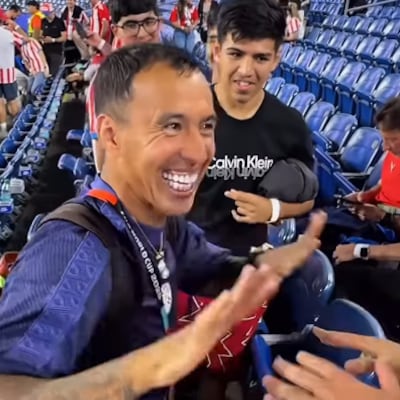 La reacción de ñande peloteros cuando se encontraron con el paraguayo más “tranquiiiilo”