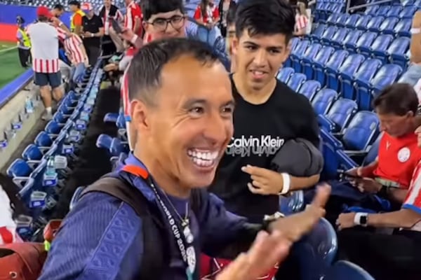 La reacción de ñande peloteros cuando se encontraron con el paraguayo más “tranquiiiilo”