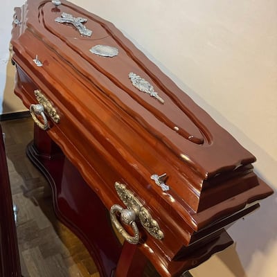 Él mismo eligió para su ataúd: No quiere “viajar” en uno vaícho ndaje
