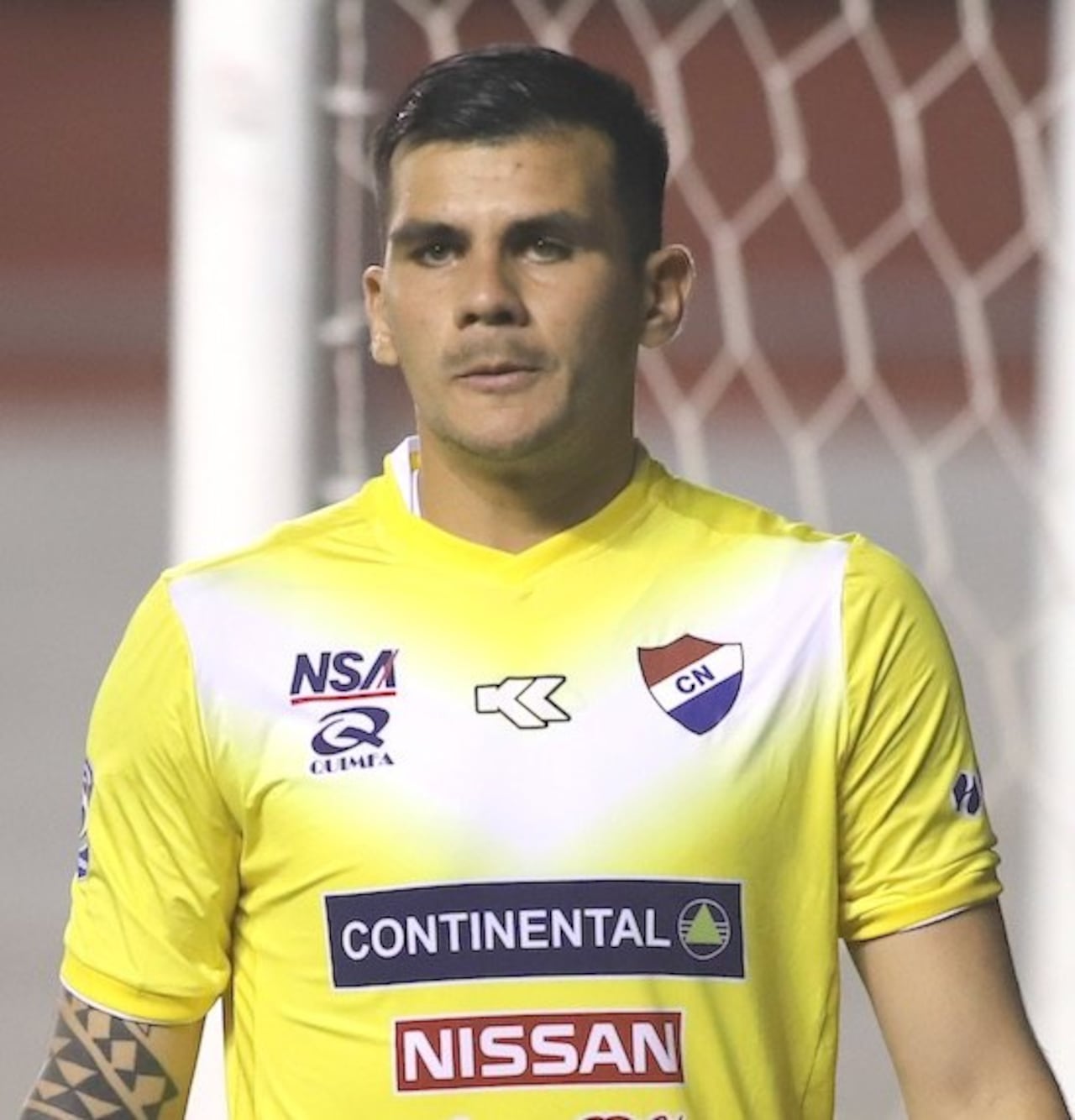 Santiago Rojas, arquero.