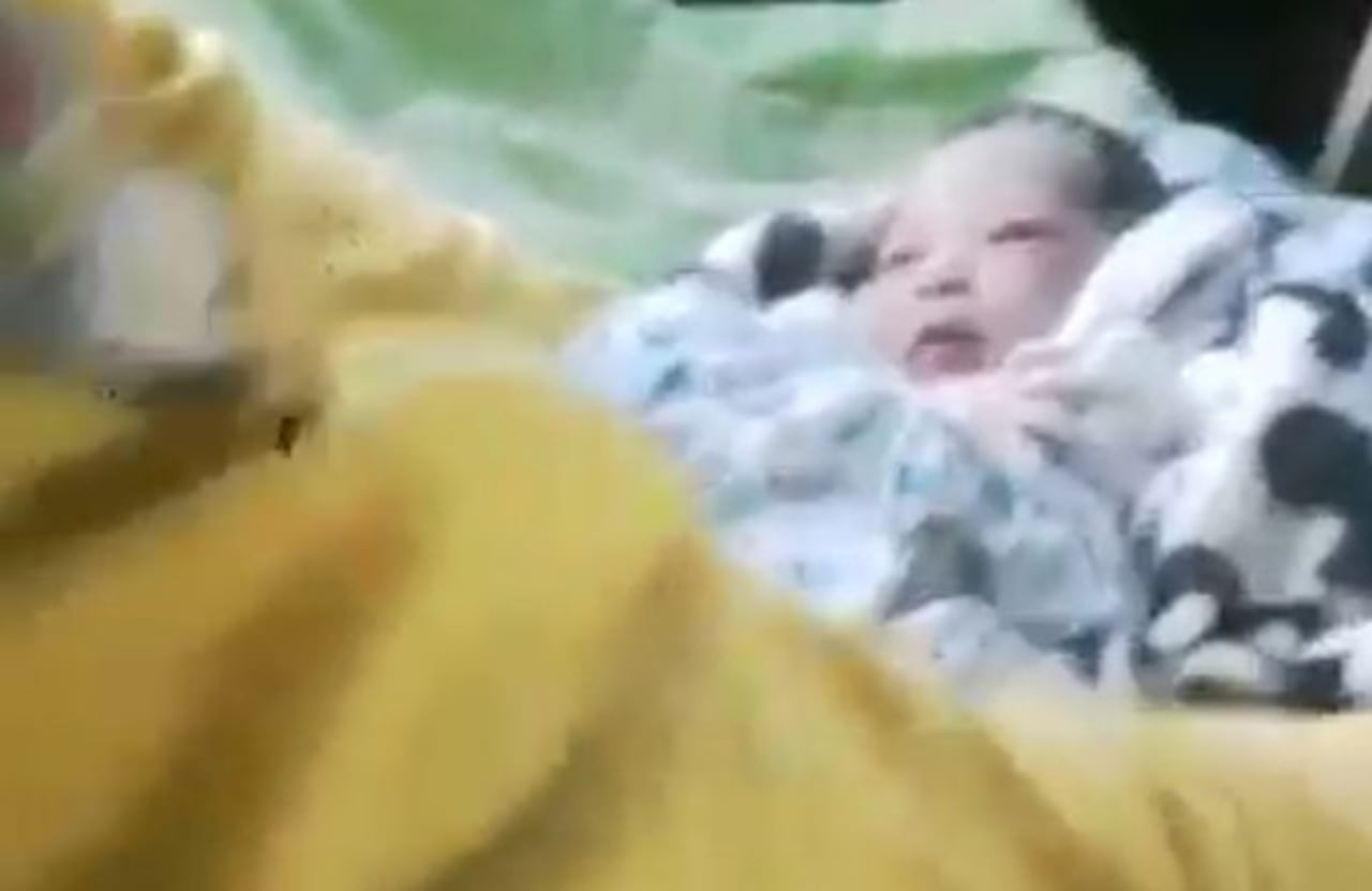 SANA. La pequeñita nació sanita para alegría de todos.