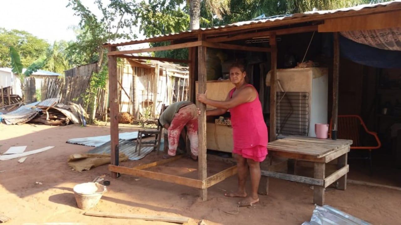 Esta es la casita de Ña Morena (GENTILEZA).