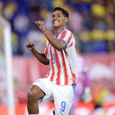 Hugo Adrián feliz por su debut goleador en la Albirroja