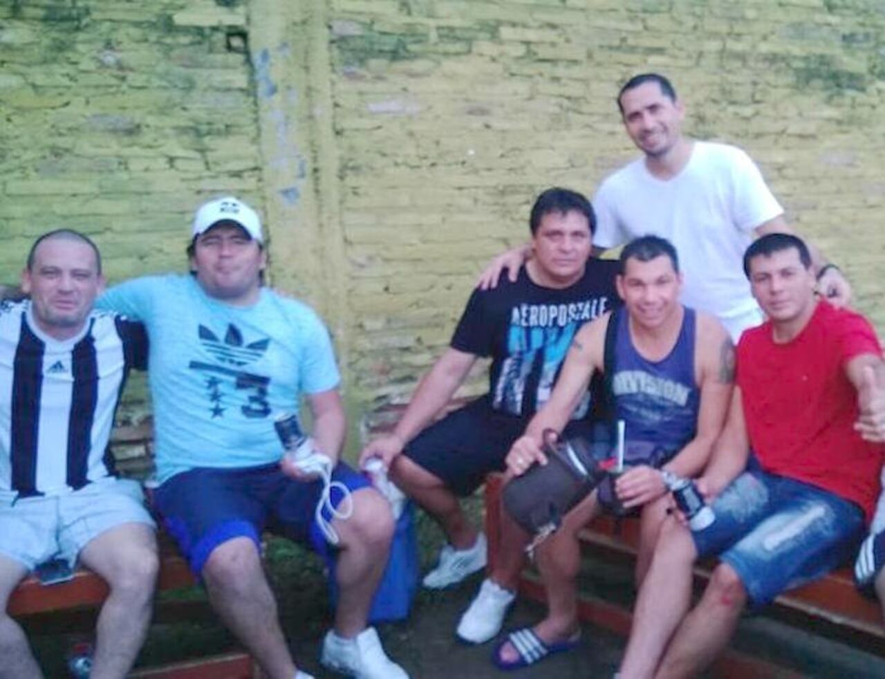 En un encuentro con excompañeros del Guma.