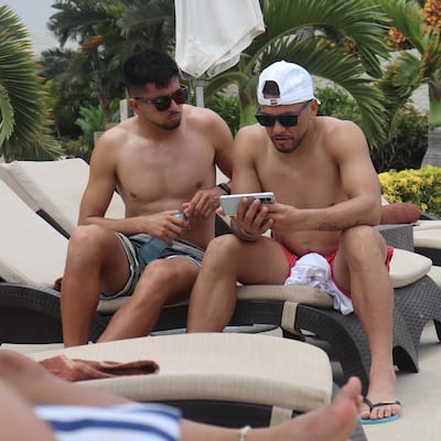 Las vacaciones de los campeones por Cancún