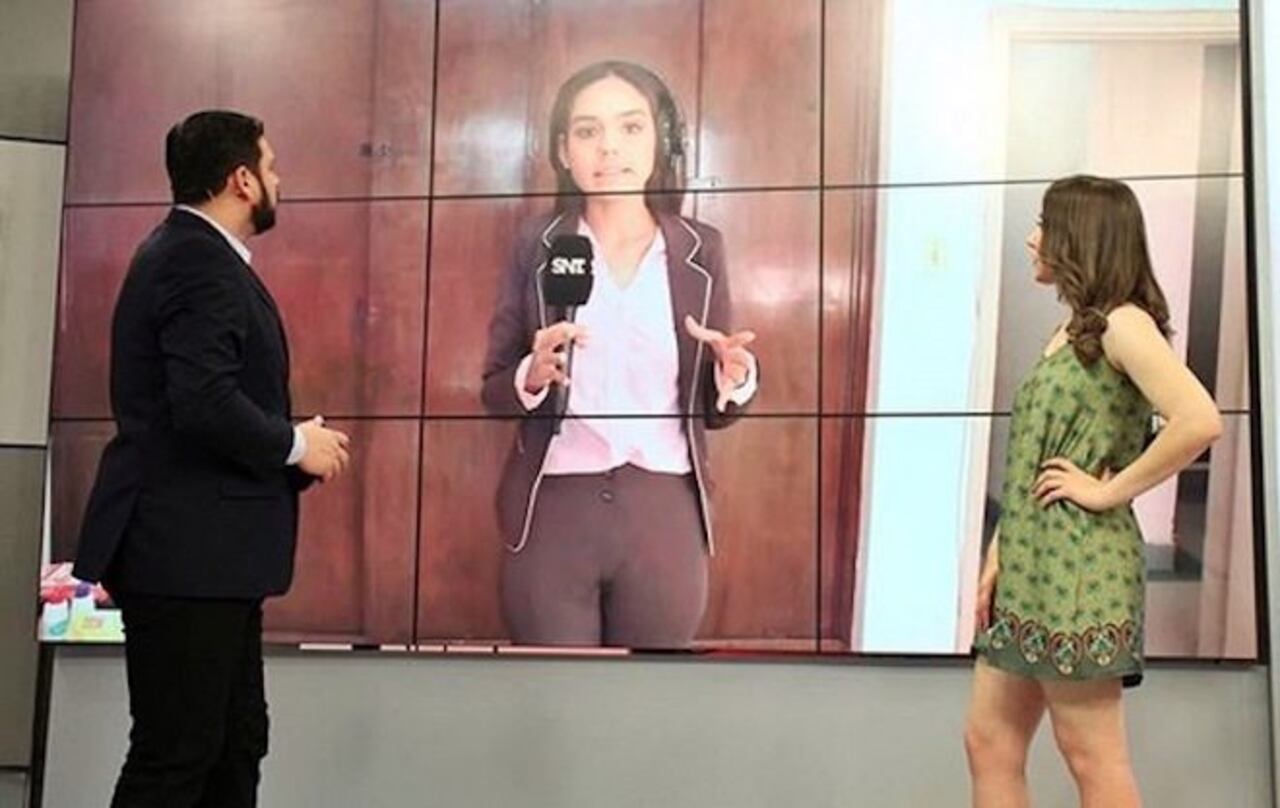 EN ACCIÓN. Solange confesó que suele recibir piropos cuando aparece luciendo vestidos.