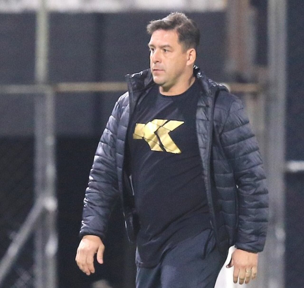 Troadio Duarte, técnico de Guaireña, que hoy tranca con Cerro Porteño.
