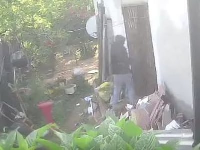 Mujer se viste de hombre para despistar y robar