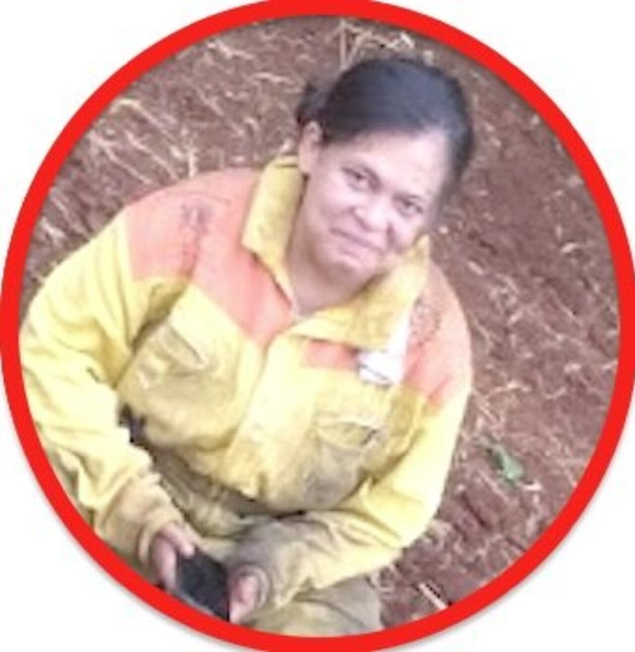 Angela Obregón es oficialmente bombero hace un mes, contó.