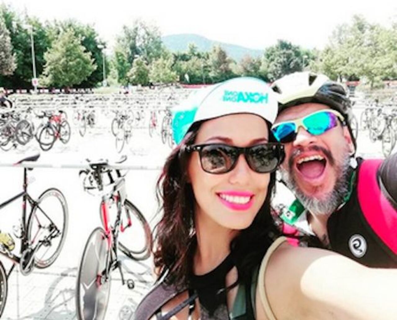 PAREJA. Ethel y su “media naranja”, un atleta mexicano, llevan ya años juntos.