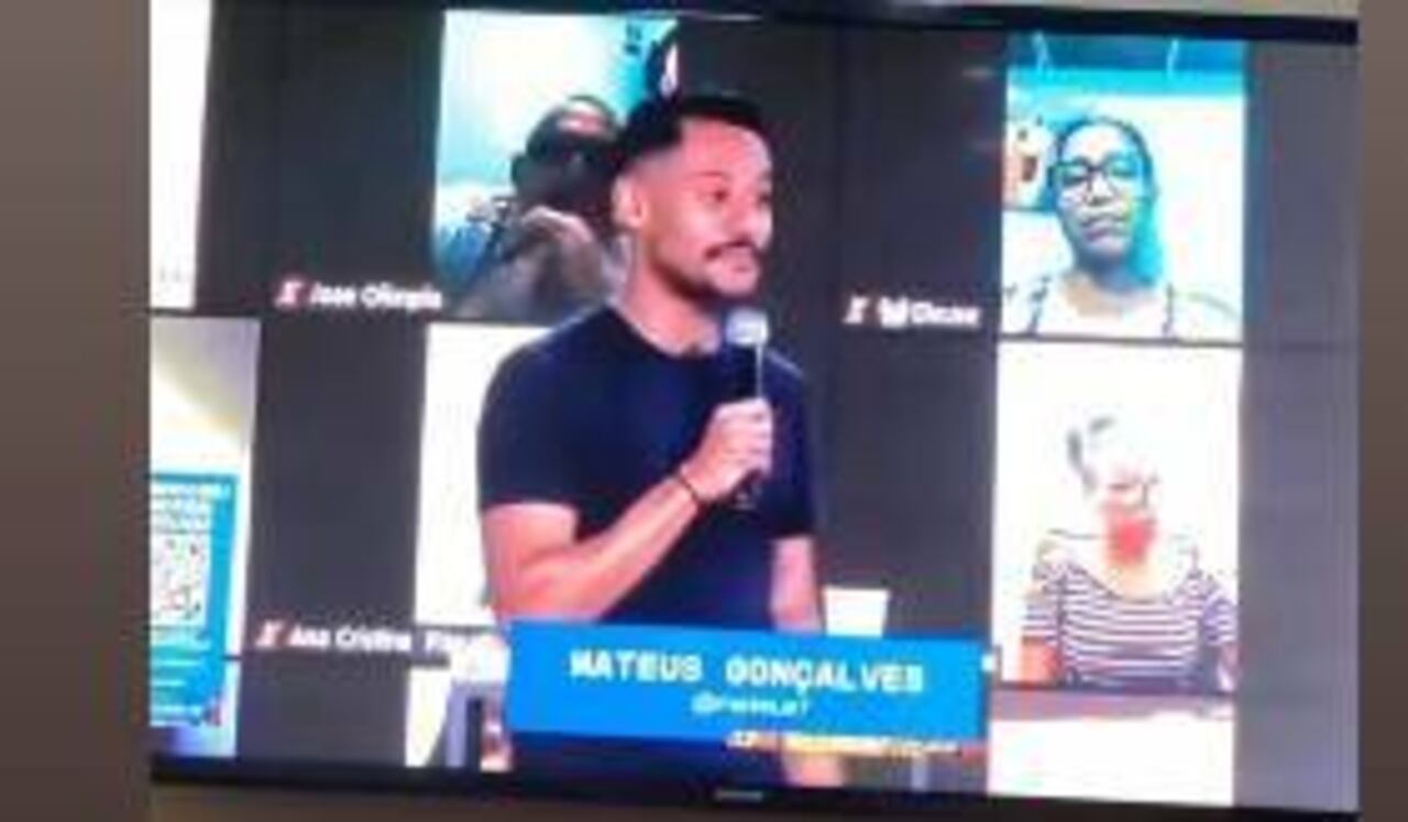 El testimonio de Mateus fue transmitido por plataformas digitales.