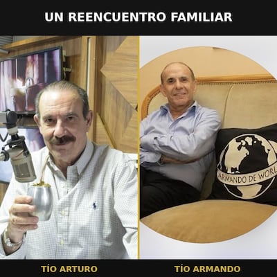 Se dio el encuentro entre Arturo y Armando Rubín