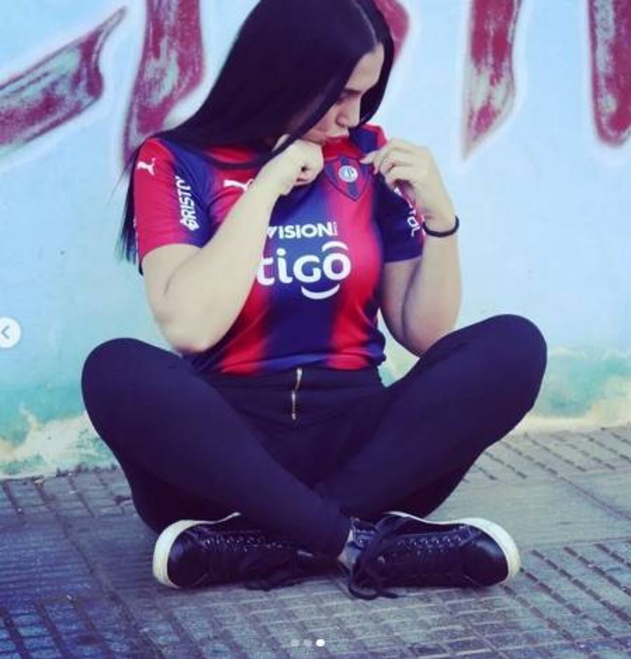 Naty Sosa le trozó con todo a Pablo Zeballos. Foto: @nattysosa2009