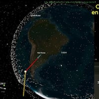 ¿OVNIS? Luces inexplicables en el cielo envueltas en misterio