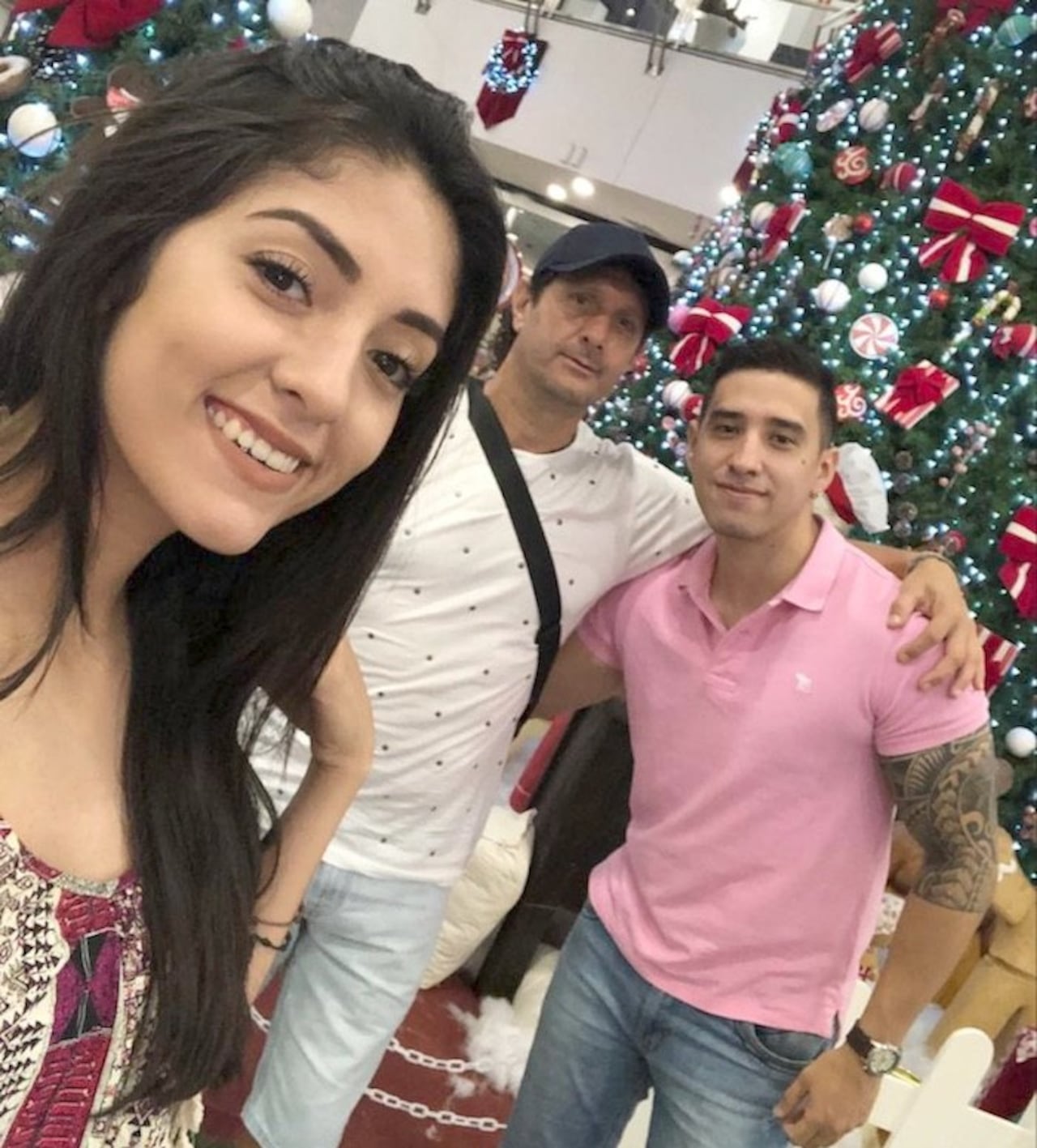Duarte junto a su querida familia.