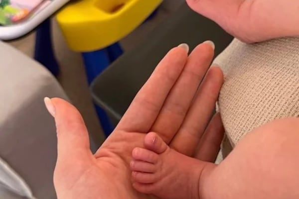 La bebita de Nadia Ferreira tuvo su primera sesión de fotos