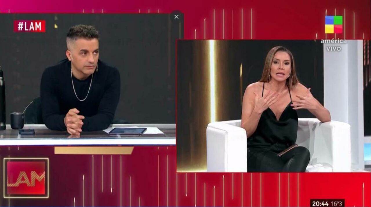 Las palabras de Dallys en el programa de Ángel De Brito cayeron muy mal en los panelistas. (Captura de video)