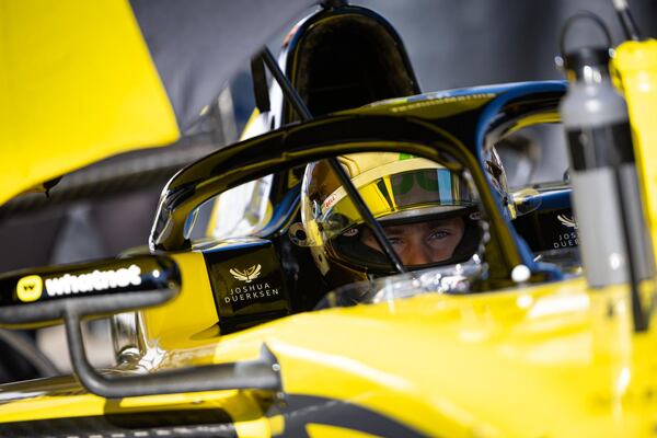 Joshua con el segundo mejor tiempo en clasificación de la F2