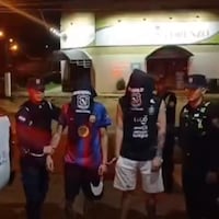 Batalla campal opa con varios detenidos