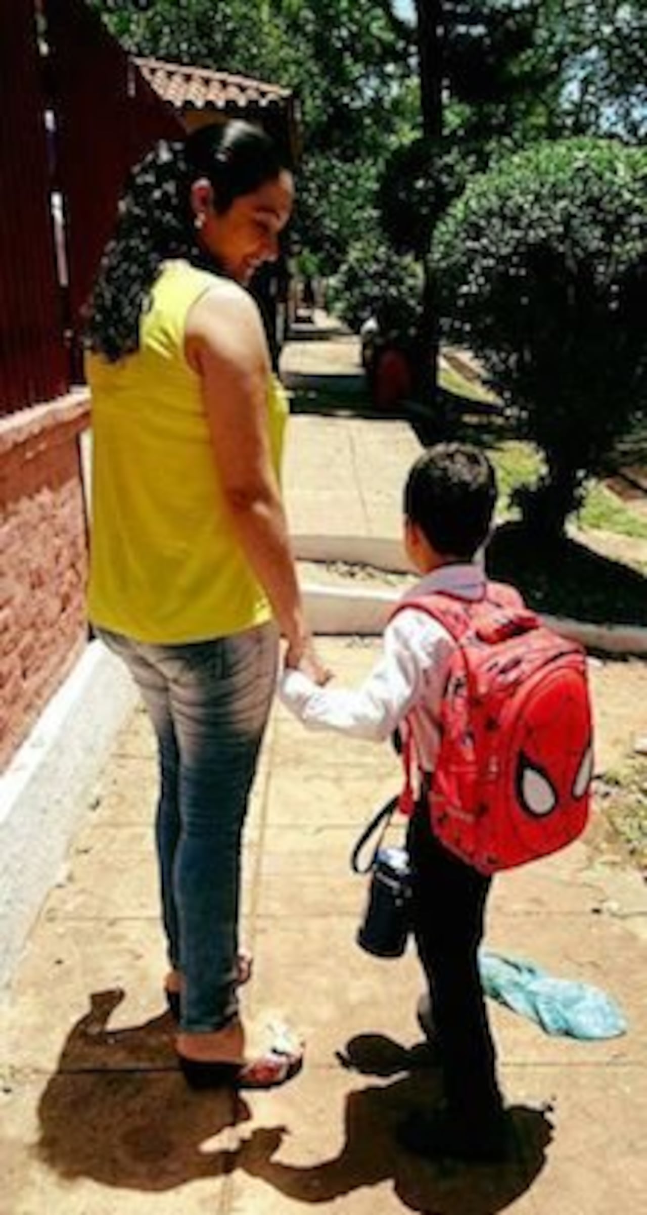 Nélida era una mujer jovial y de buen corazón, amaba a sus hijos y a su familia.