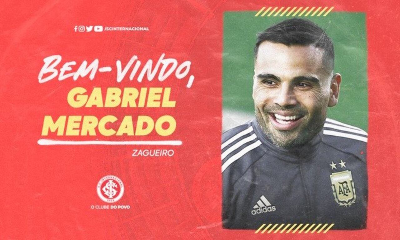 Gabriel Mercado, defensor curepa que se acopló a Inter.
