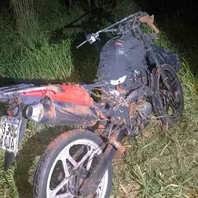 ¡Tranquilo na kapé! Quemó su moto porque no arrancaba