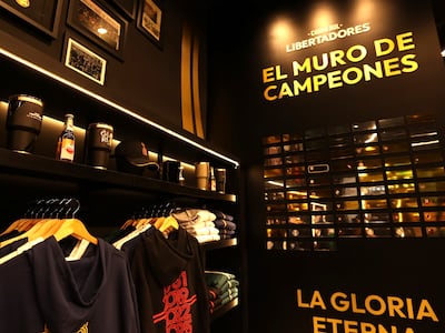 Mañamí todo lo que podes comprar de la tienda de la Conmebol Libertadores
