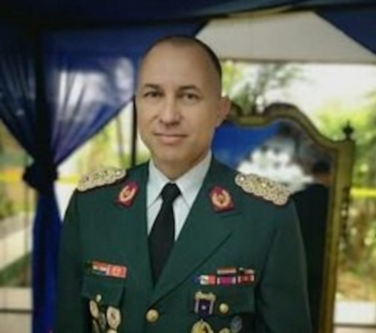 Coronel Roberto Olmedo, miembro de la Comisión de Rescate. GENTILEZA