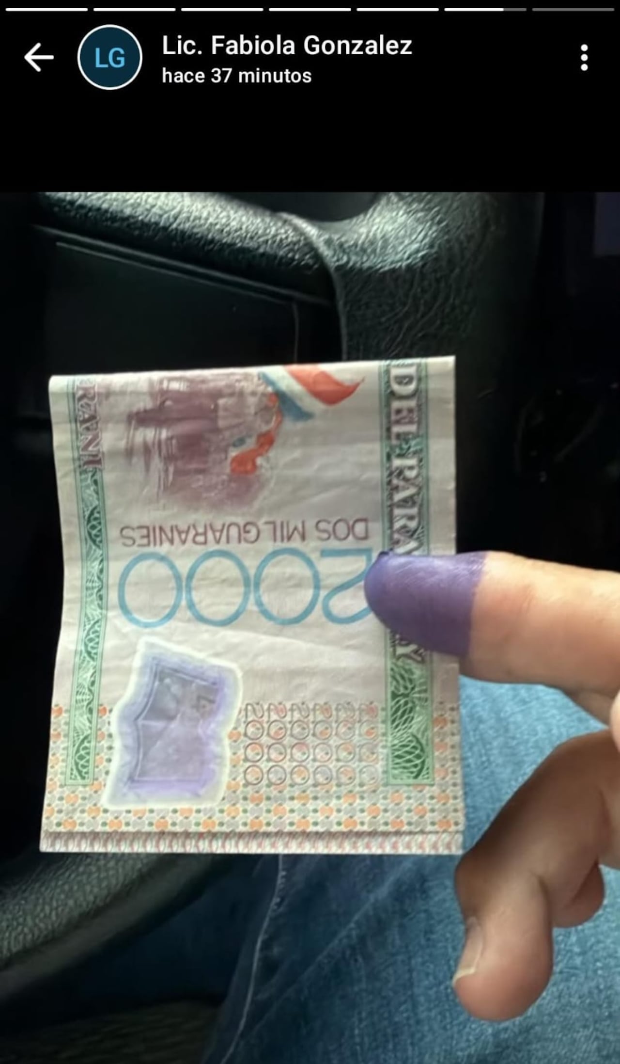 Loperro tienen que entender que lo que hagan acá tiene que ver con los próximos cinco años he´i cuerona.