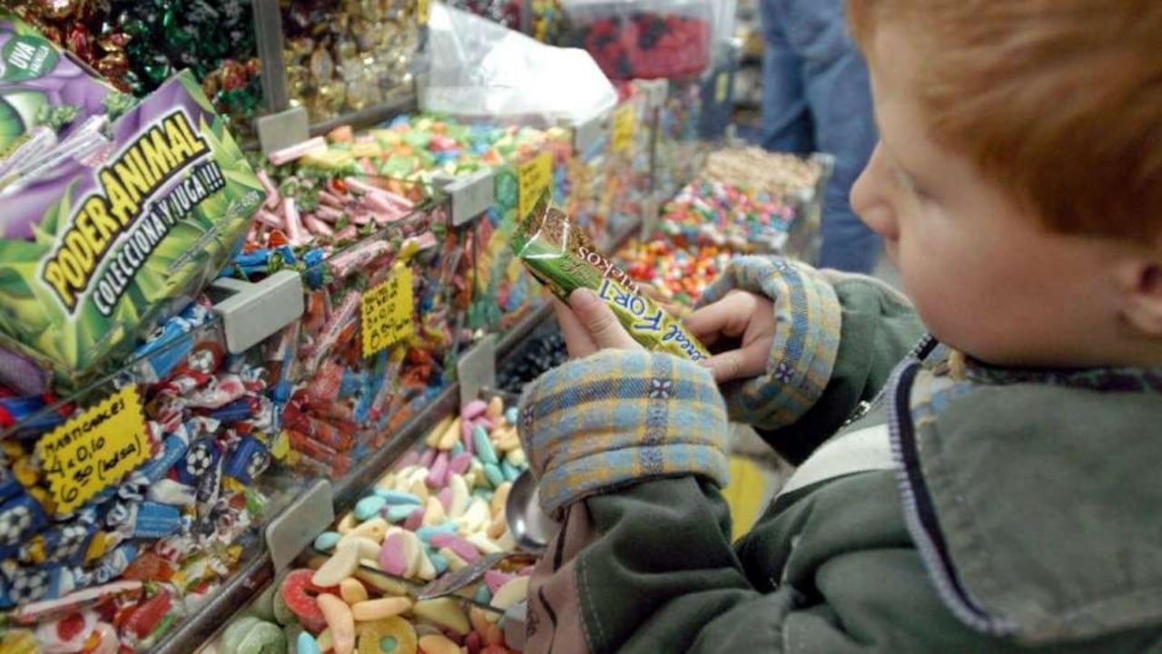 Los dulces pueden atragantar en seco