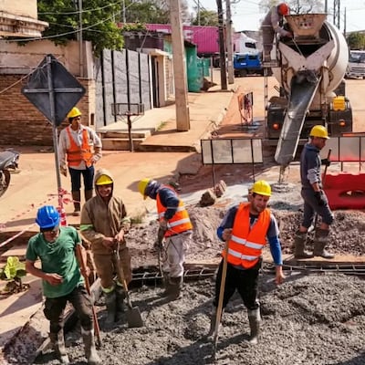 Le meten acelerador a las obras en la avenida Avelino Martínez