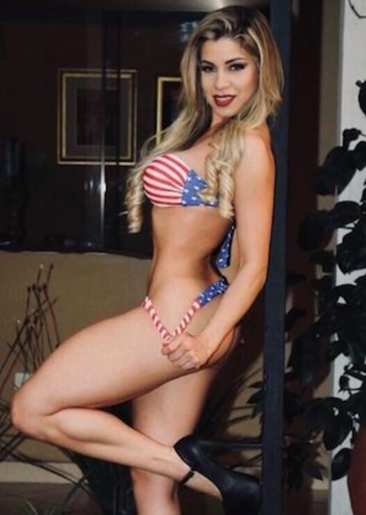 LADRONAS. La rubiaza cuenta que existen muchas ladronas de novios en el modelaje.