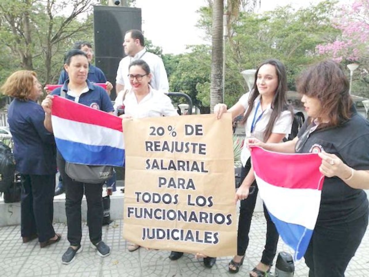 En muchas sedes del Poder Judicial hubo paro.